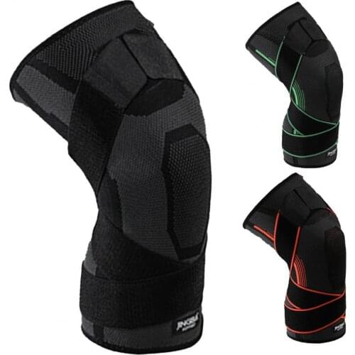 80% Hot Sale 1Pc Knee Brace Protective Soft Nylon Sweat Absorption Knee Stabilizer for Sports