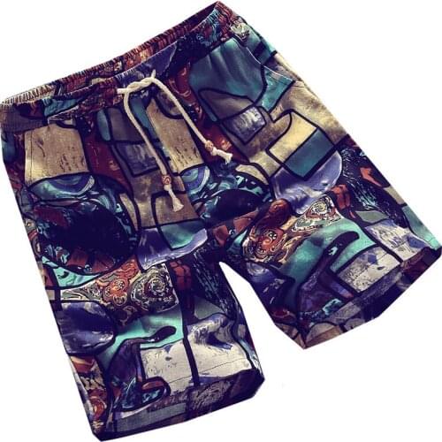 C1026 2020 new Youth pop mens summer fashion printing casual beach shorts cheap wholesale free shipping