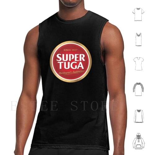 For ? A Portugal Super Tuga , Super Bock Tank Tops Vest Cotton Portugal Pt Bandera Bandeira Portuguesa Viva Portugal Porto