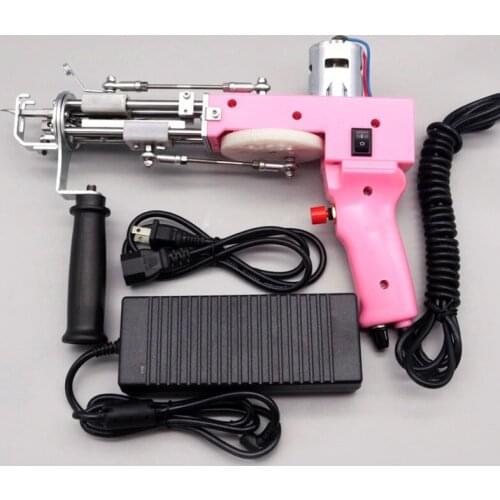 Electric carpet tufting gun hand gun Carpet weaving flocking machines DIY Loop Pile/Cut Pile