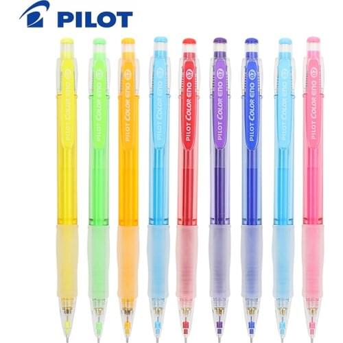 1pc PILOT HCR-197 Color Mechanical Pencil 0.7mm+Eno Lead Set Erasable Color Hand-painted Pen for School Supplies Stationery