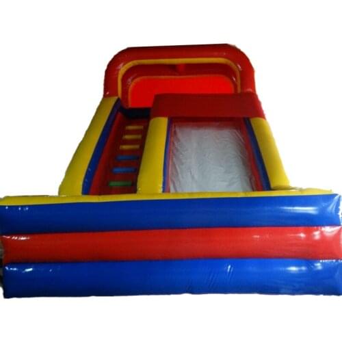 Hot sale Blue red PVC slide inflatable slide good quality land slide