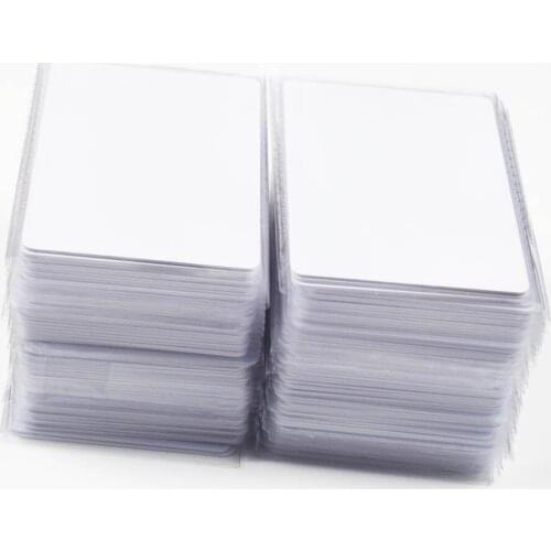 500pcs/lot NFC Tag NFC215 504 Bytes ISO14443A PVC White Cards For Android,IOS NFC Phones