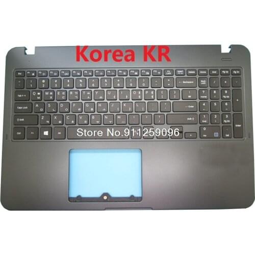 Laptop PalmRest&keyboard For Samsung NT551EBE NT550EBE 551EBE 550EBE Korea KR Brazil BR BA98-01813B Upper Case Cover NO Touchpad