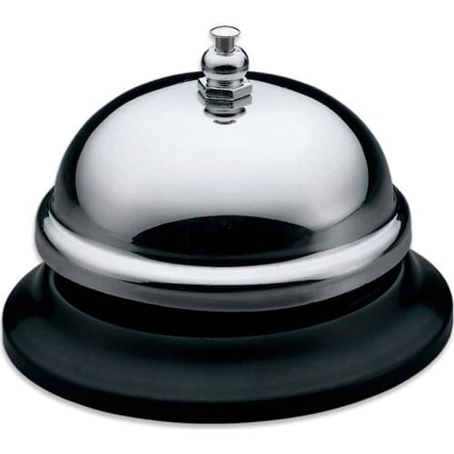 New Hotel Service Steel Bell Call Ringer Ring Reception Restaurant Desk Kitchen Fun Funny Gadgets Toys For Adults Children Games