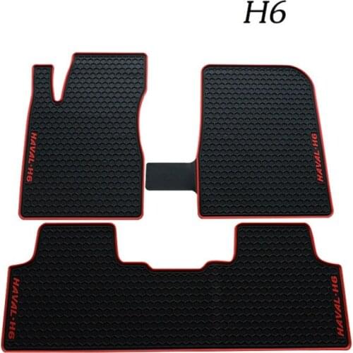 Special No Odor Antiskip Latex Carpets Waterproof Rubber Car Floor Mats for Great Wall Wingle 5 6 Haval H6 H2 M4 C30 C50