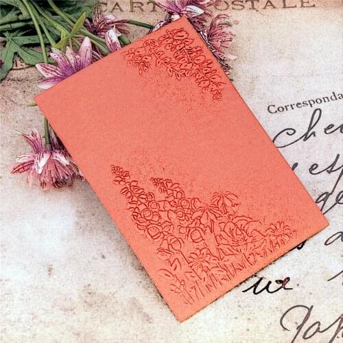 10.5*14.8CM plastic lotus template craft card making paper card album wedding decoration clip Embossing folders