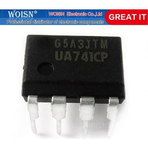 100PCS UA741CN UA741 DIP8 DIP In Stock