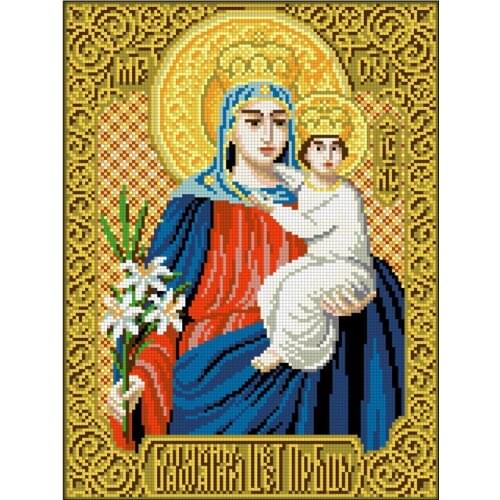 5D DIY Diamond Painting Madonna &Child Religion Icons Diamond Embroidery Picture of Resin Cross Stitch Home Decoration