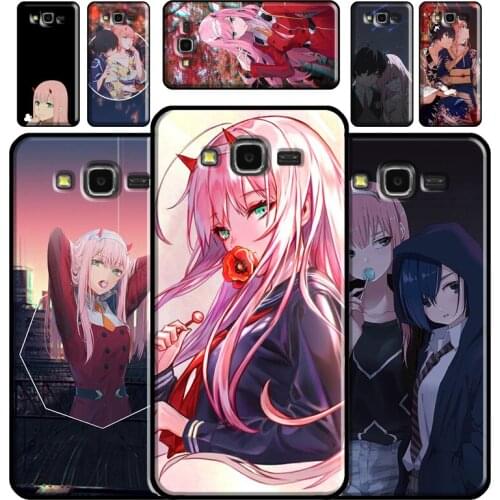 Zero Two 02 DARLING in the FRANXX Case For Samsung Galaxy J3 J5 J7 2017 A3 A5 J1 2016 J8 A6 A7 A8 A9 2018 J4 J6 Plus Cover
