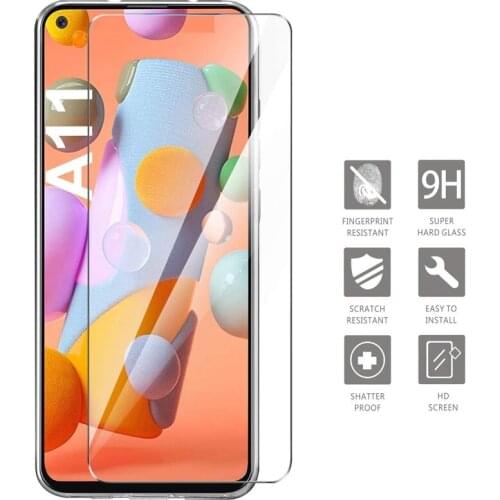 For Samsung Galaxy A11 Tempered Glass Screen Protector For Samsung Galaxy A11 Film Premium Anti-Scratch Glass 9H
