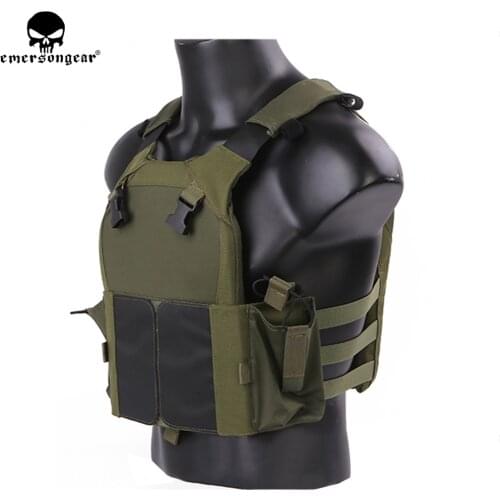 EMERSON NEW Tactical Vest Hunting Bulletproof Vest Airsoft emersongear Plate Carrier Molle Waistcoat Combat Assault Vest EM7353