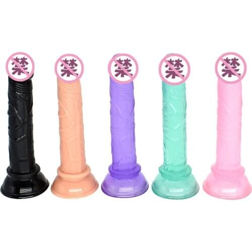 Erotic Dildo Big Realistic Dildo Anal Butt Plug Strap On Big Penis Suction Cup No Vibrator Toys For Adult Sex Toys For Woman