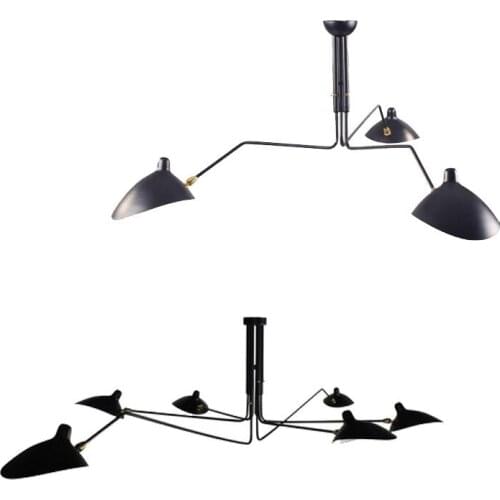 Loft industrial dandelion lamp Nordic style modern simple ducks mouth bedroom living room Chandelier