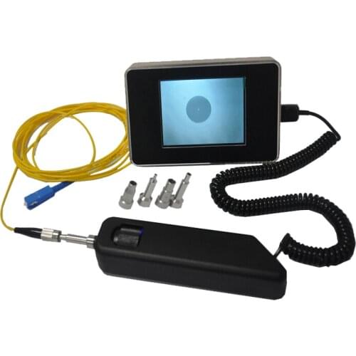 JW5009S Fiber Video Inspection Probe Fiber Optic End Face Inspection Fiber Connector End Face Detector Microscope