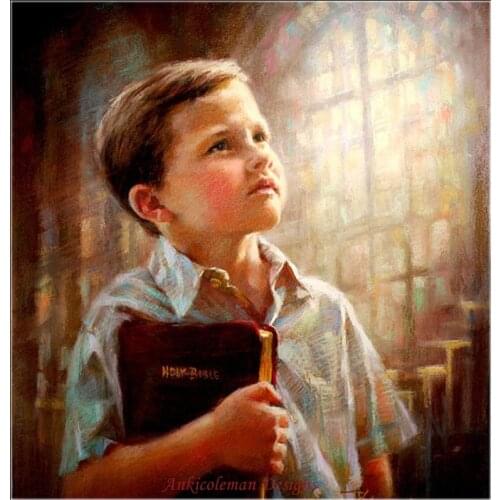 Needlework for Embroidery DIY French DMC High Quality - Counted Cross Stitch Kits 14 ct Oil painting - God Has a Plan for Me