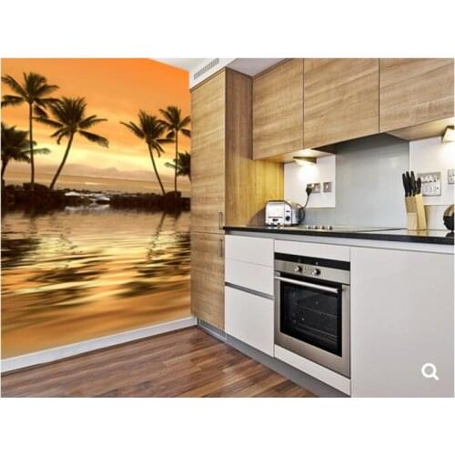 Custom natural scenery wallpaper, modern photo mural for the living room restaurant hotel background waterproof wallpaper