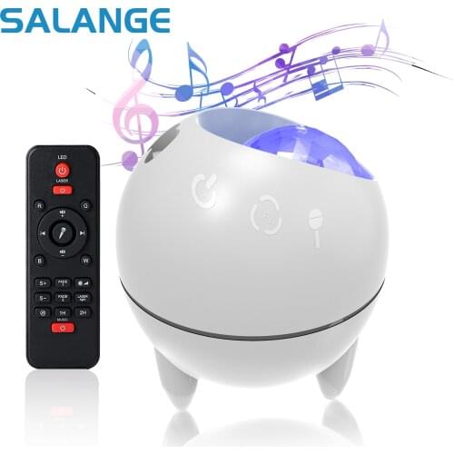 Galaxy Projector Star Colorful Sky Music Player LED Night Christmas lights Projector Romantic Projection Lamp Blueteeth Speaker