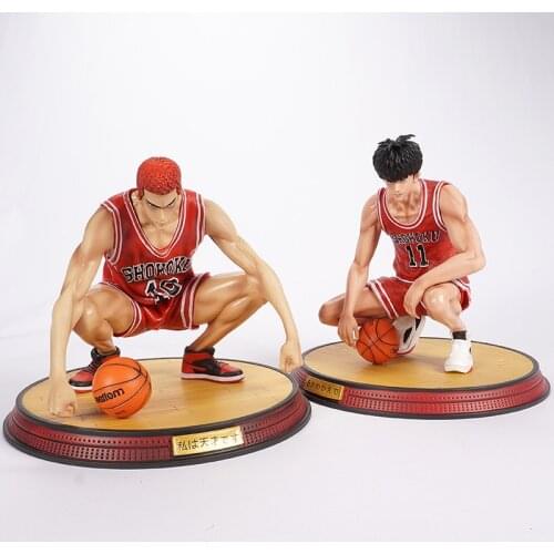 Slam Dunk Sakuragi Hanamichi Rukawa Kaede Collectible Figure Model Toy Doll Gift