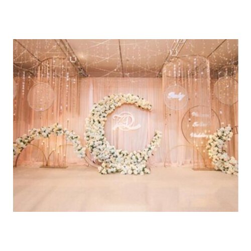 Wedding props, new iron arch doors, shelves, wedding, iron moon, decorative shelves