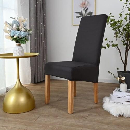 Universal Size Chair Cover Elastic Slipcover Spandex Furniture Protector Case Chair Cover With Back For Hotel Banquet Decoration