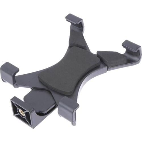 Universal Tablet Tripod Mount Clamp With 1/4"Thread Phone /mini For iPad For Galaxy Tablet Adapter 2/3/4/Air/Air2 Bracket H Z3I8