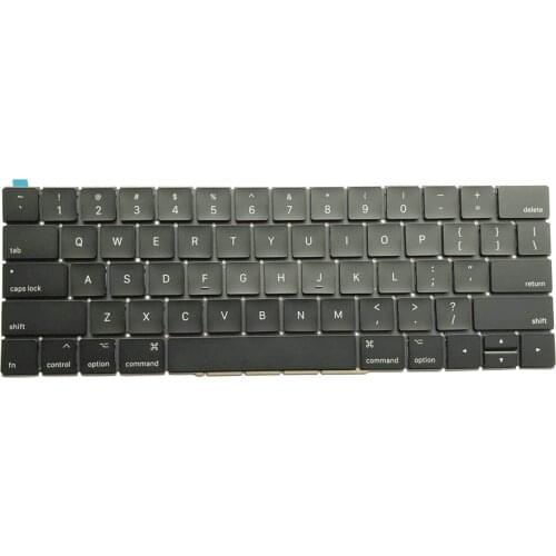 1Pcs New Replacement Laptop Keyboard US for Macbook Pro 13" A1706 2016-2017 Advansced manufacturing technology