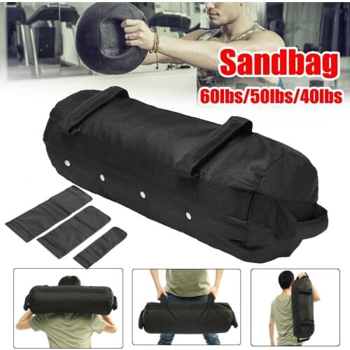 4 Pcs/Set Weightlifting Sandbag Heavy Sand Bags Sand Bag MMA Boxing Military Power Training Body Fitness Equipment