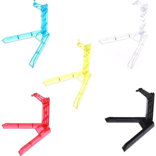 One Piece Action Base Suitable Display Stand For 1/144 HG/RG Gundam Figure Model 6 Colors