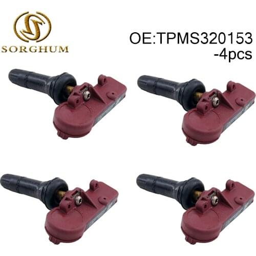 4PCS TPMS320153 Tire Pressure Sensor 315MHZ TPMS Fits For BUICK For CADILLAC For CHEVY For GMC 2010-2013