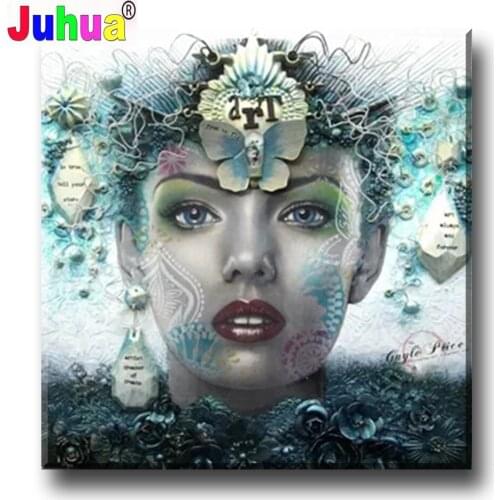 DIY Diamond Embroidery,5D Diamond Painting "Fantasy Forest Fairy" Diamond Mosaic Home Decor Full Rhinestone Cross Stitch