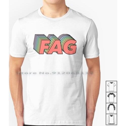 Gay Power T Shirt 100% Cotton Homo Faggot Reclaim Lgbtq Gay Pride Equality Rainbow Flag Gay Flag Pride Flag Rupaulsdragrace