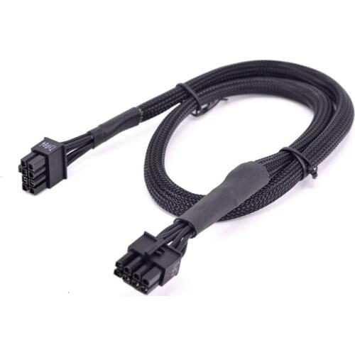 LBER CPU 8Pin to 4+4Pin Power Supply Cable for Corsair RM550X RM650X RM750X RM850X RM1000X