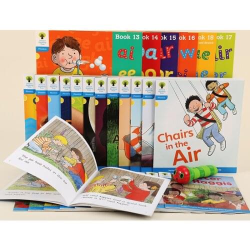 30 books/set Oxford reading tree level 3 picture book baby kids learning English children early education toy natural phonics