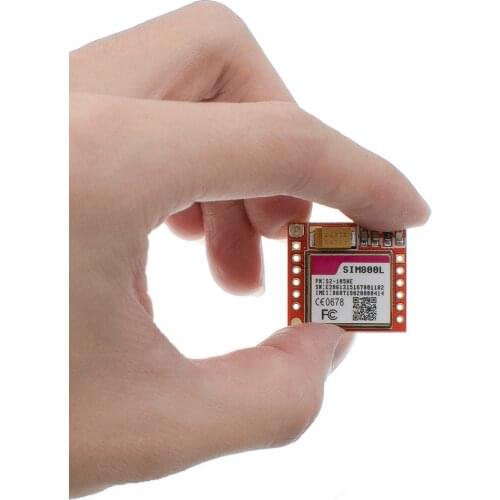 Mini Smallest SIM800L GPRS GSM Module MicroSIM Card Core Wireless Board Quad-band TTL Serial Port With Antenna