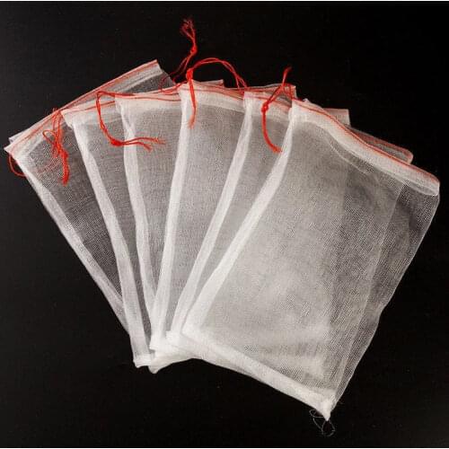 100pcs Fruit And Vegetable Grape Net Bag Multi-function Bag Insect-proof Insect-repellent Reusable Fruit Protection Bags