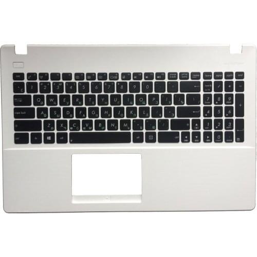 NEW Russian For Asus X551 X551C X551M X551S RU Laptop keyboard White with Palmrest Upper
