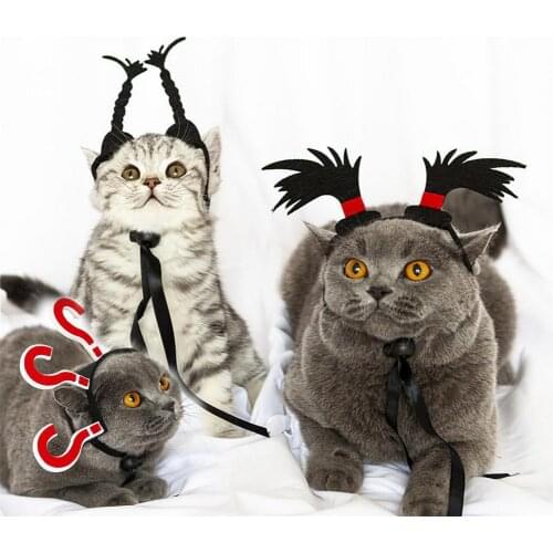 New Style Funny Pet Head Band Lovely Creative Funny Braid Cat Pet Headband for Photograph Props Cats Kitten Birthday Decor Toys