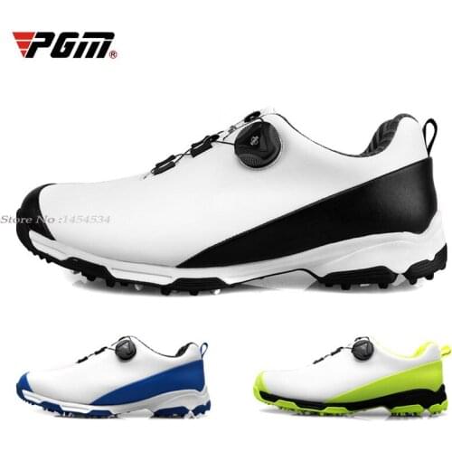 2020 New! Sports Non-slip Shoes Mens Sneakers Waterproof Shoes Golf Activities Shoes Rotating Breathable Professional Training