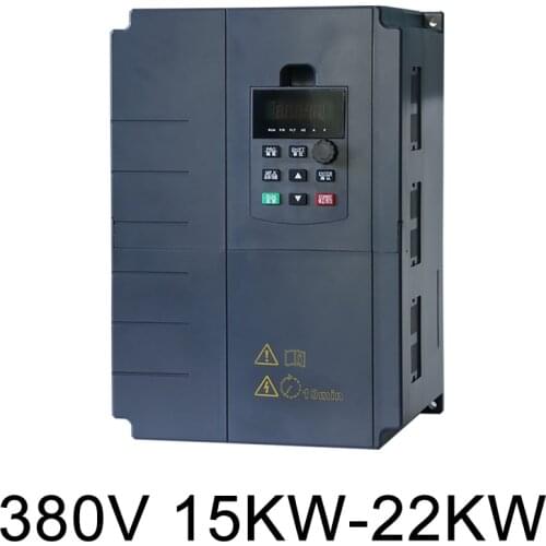 Frequency Inverter 15KW VFD 20HP 3Ph Speed control Output 380V 32A 500Hz Motor Drive VFD for Lathe 3 Phase Asynchronous Motor