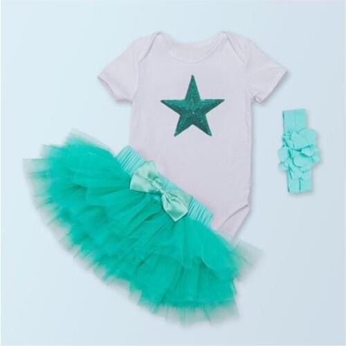 50-57cm DOLLMAI reborn silicone babies doll clothes green natural bow dress with headdress baby romper kids birthday gift