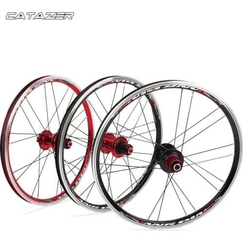 Folding Bike 20inch *1-3/8 V /disc Brake Front 2 Rear 5 Bearing Ultra Smooth Light 451/406 Wheels