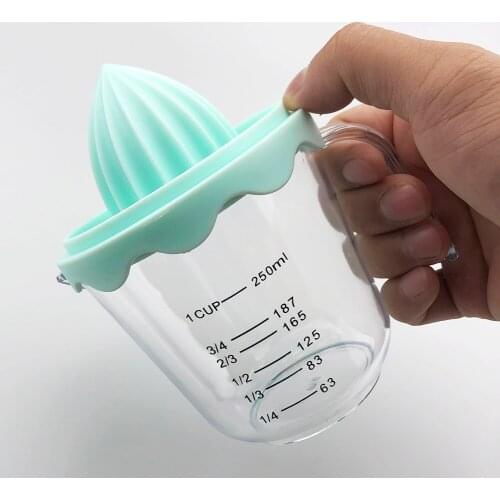 Lemon Pressure Manual with Scale Baby Food Supplement Fruit Juicer for Kitchen A1