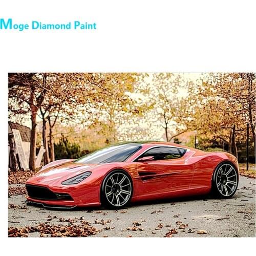 Sports Car Diamond Painting Round Full Drill Cartoon Nouveaute DIY Mosaic Embroidery 5D Cross Stitch Home Decor Gifts