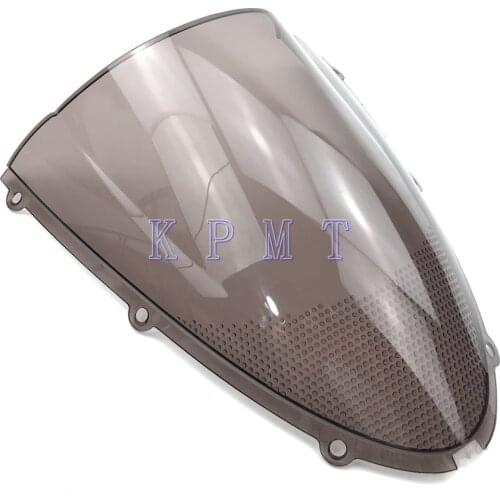 Motorcycle Smoke Windshield WindScreen For Kawasaki ZX6R ZX 6R 636 2005 2006 2007 2008 ZX10R ZX 10R 2006 2007