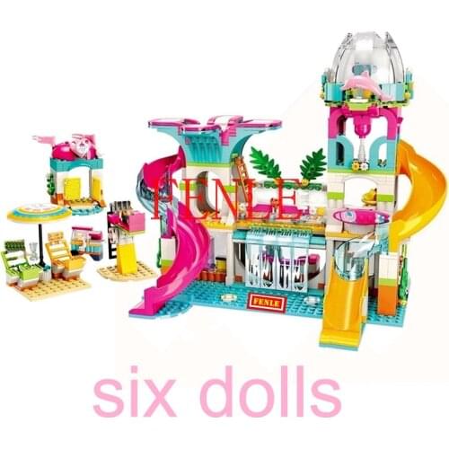 2019 new ENLIGHTEN 2022 friends Building Blocks Compatible Friends Heartlake Model Toys for Children