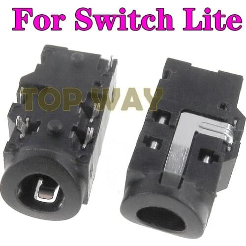 50pcs Original New For NS Switch & Lite 3.5mm Headset Connect Port Socket Headphone Earphone Connector Jack Plug Port