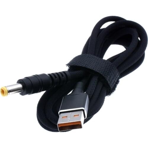 65W USB male head to DC 5.5*2.5mm Power Supply Adapter Cord 1.8m for Laptop Asus 20V 2.25A 3.25A