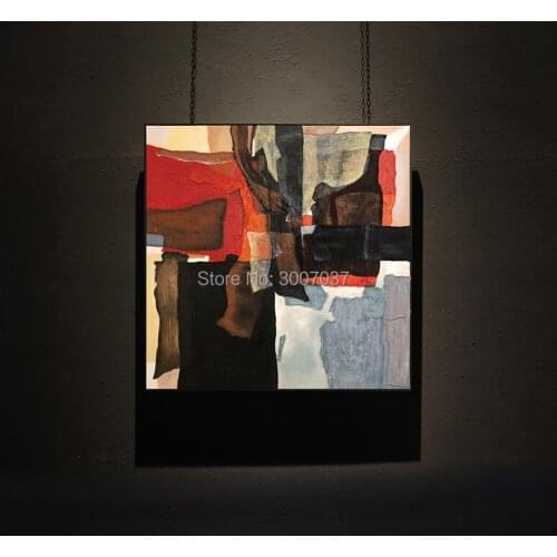 Large Size Abstract Painting Texture Wall Art Modern Colorful Oil Painting Handmade Canvas Painting for Home decor no Frame