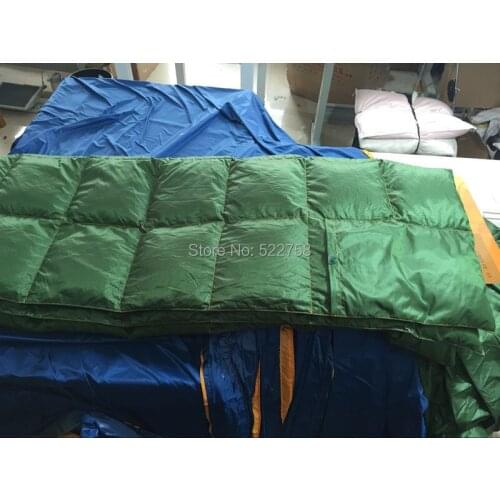Self-contained bag Down blanket throw for spring and autumn camp 58x70 inch Popular and hot sale in USA free shipping